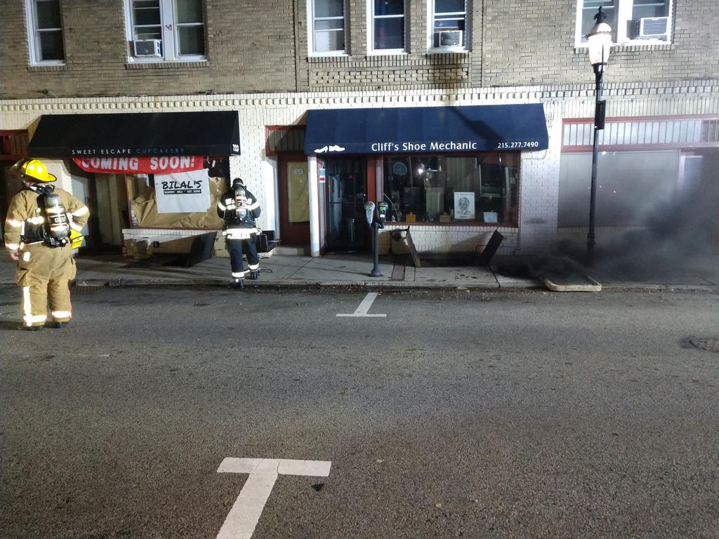 4/1/2021 700 Block West Ave. Underground electrical fire