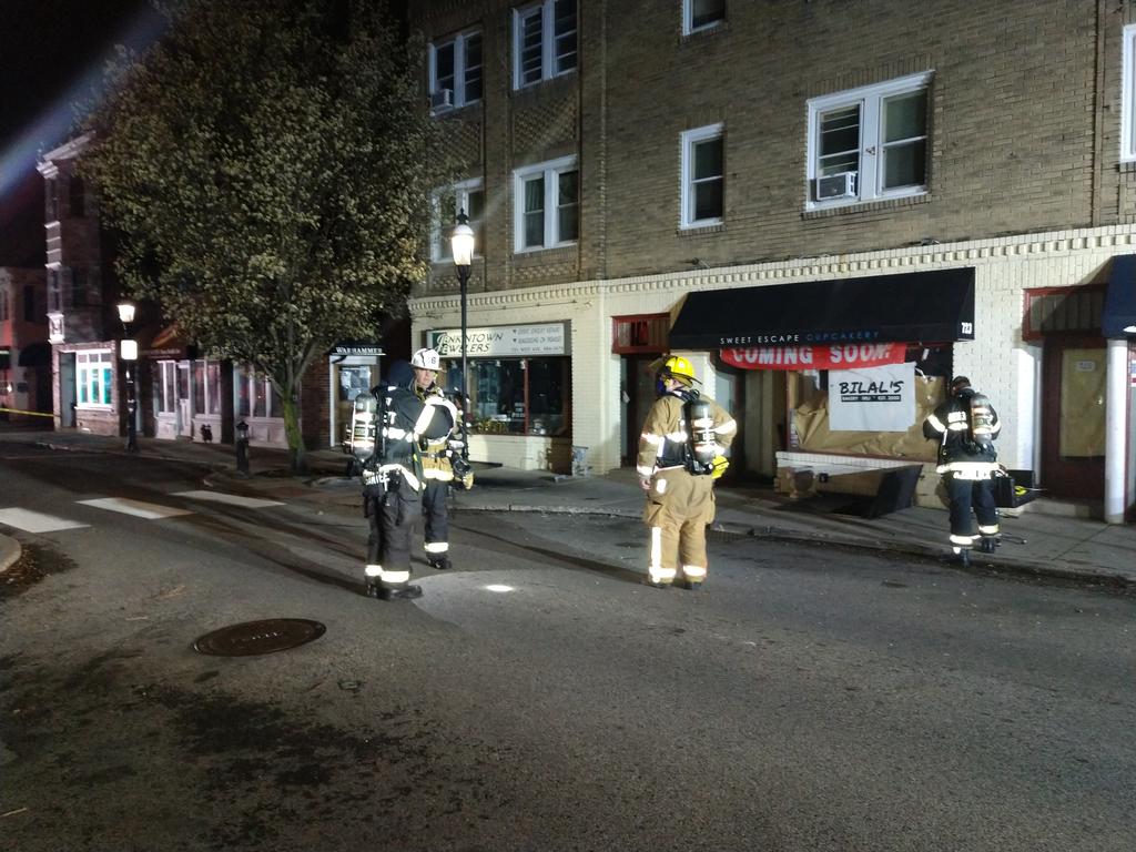 4/1/2021 700 Block West Ave. Underground electrical fire